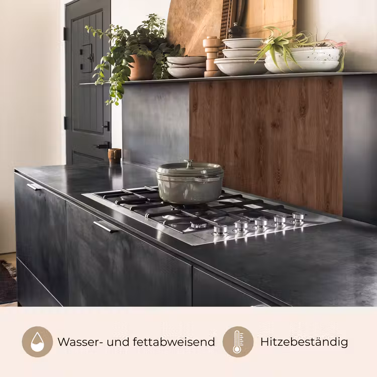 Küchen rückwand - Braun - Muster - Holz — 4