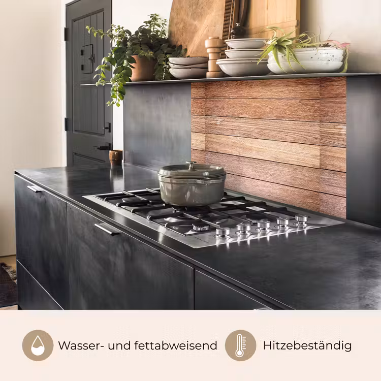 Küchen rückwand - Eiche - Dielen - Muster — 4