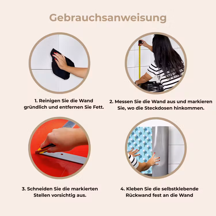 Spritzschutz Küche - Golf - Bälle - Blau — 7