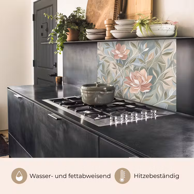 Küchen rückwand - Elegant - Romantisch - Rosa — 4