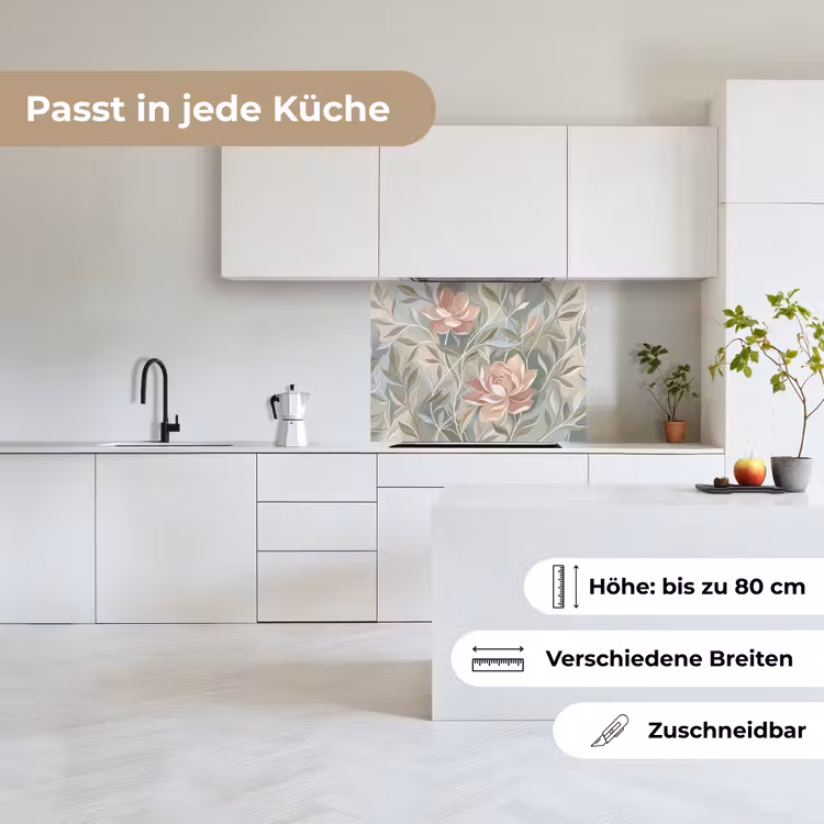Küchen rückwand - Elegant - Romantisch - Rosa — 6