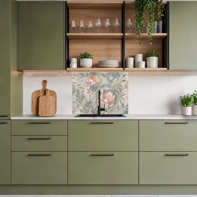 Küchen rückwand - Elegant - Romantisch - Rosa — 7
