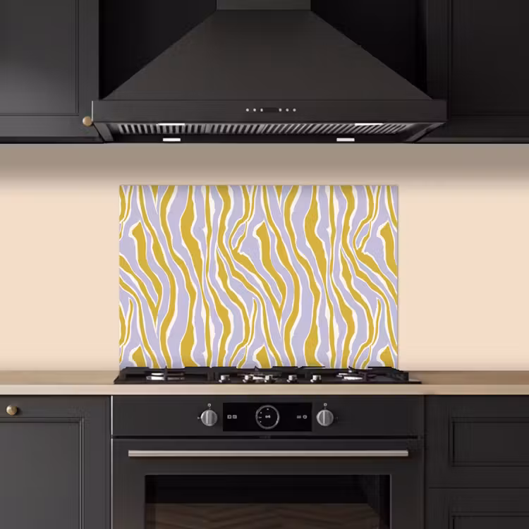 Spritzschutz Küche - Zebra - Modern - Mehrfarbig — 5
