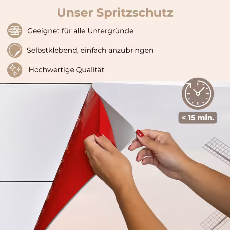 Spritzschutz Küche - Windkraftanlagen - Landschaft - Feld — 4