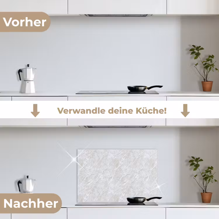 Spritzschutz Küche - Oberfläche - Textur - Grau — 7
