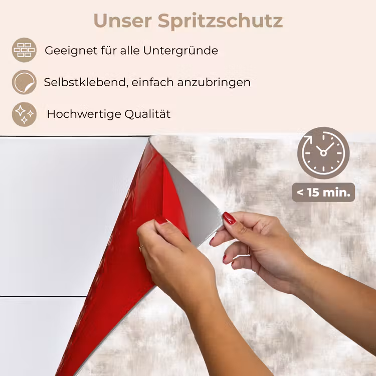 Spritzschutz Küche - Organisch - Gemustert - Melange — 4