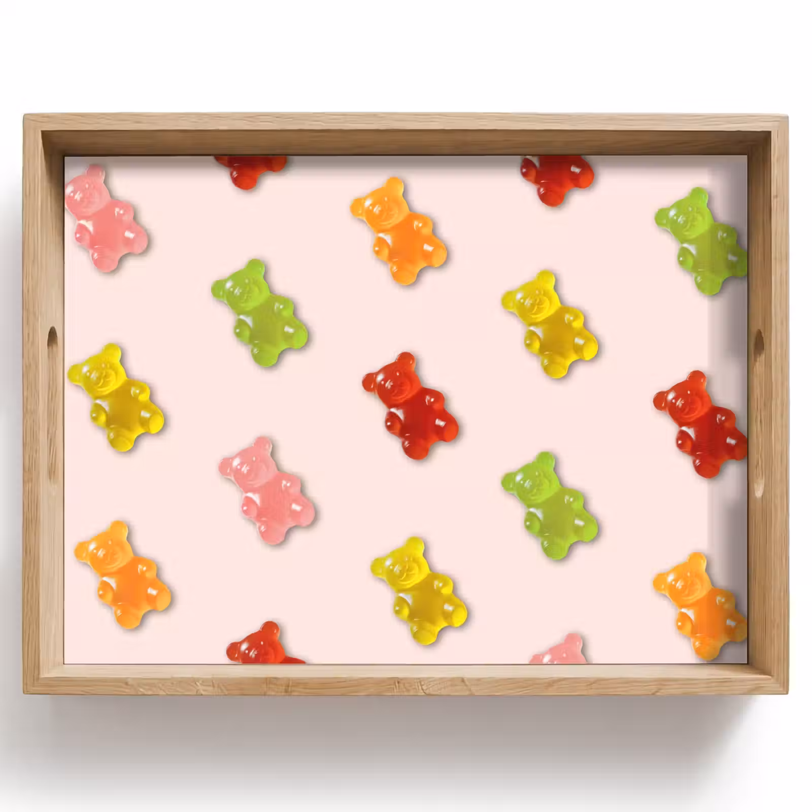 Tablett - Farbe - Bonbon - Rosa — 1