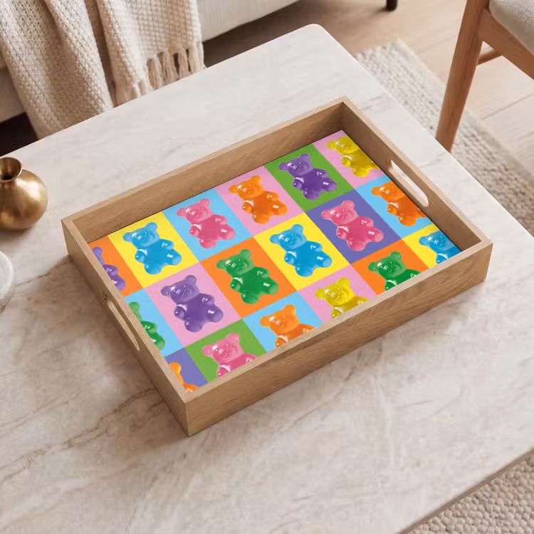 Tablett - Kunst - Süßigkeiten - Bunt — 2