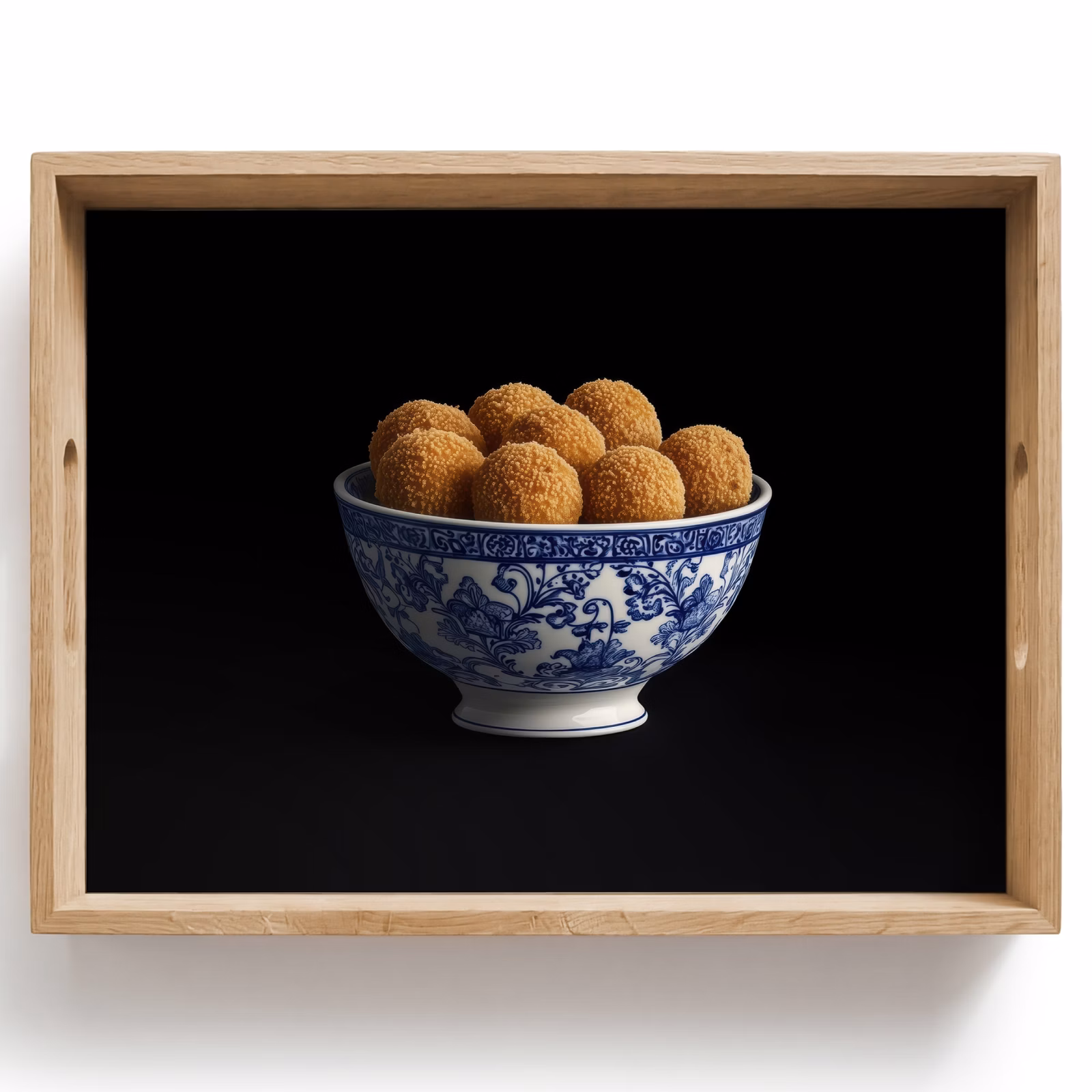 Tablett - Delfter Blau - Bitterballen - Holland - Schale — 1