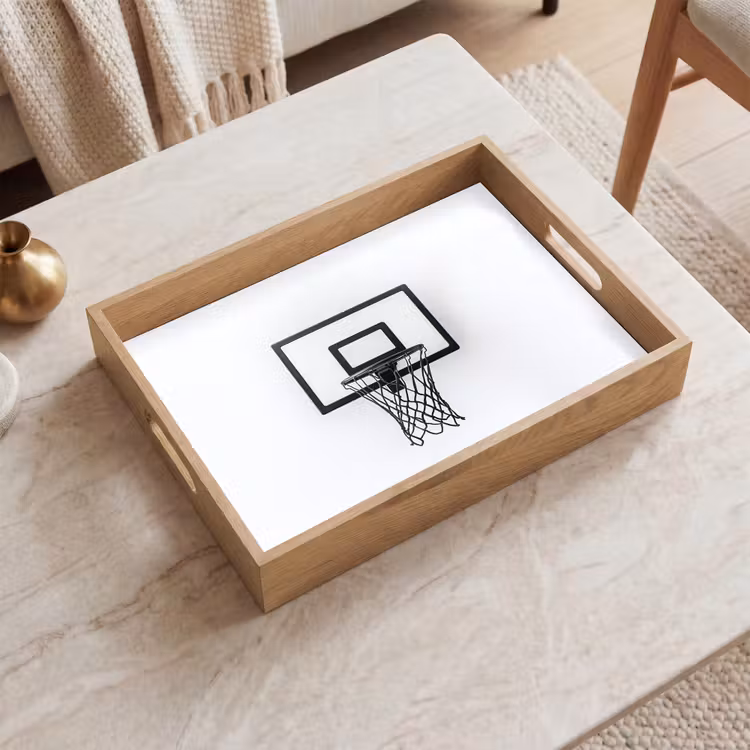 Tablett - Basketballbrett - Minimalistisch - Schwarz — 2
