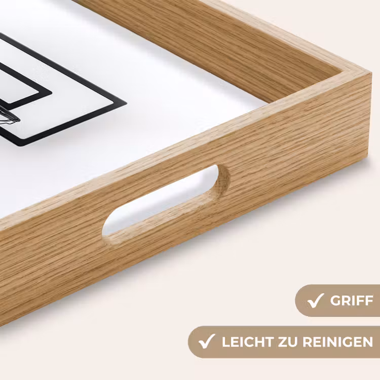 Tablett - Basketballbrett - Minimalistisch - Schwarz — 8