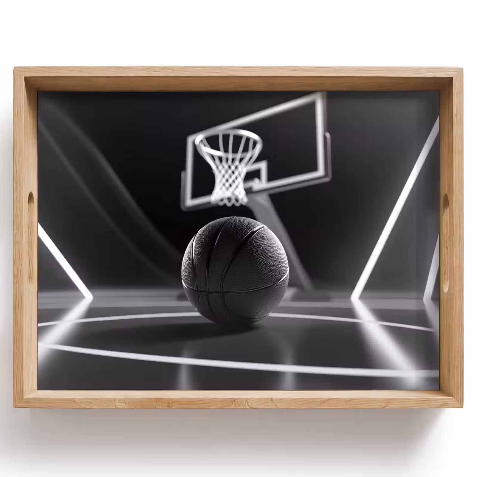 Tablett - Basketball - Basketballplatz - Linien — 1