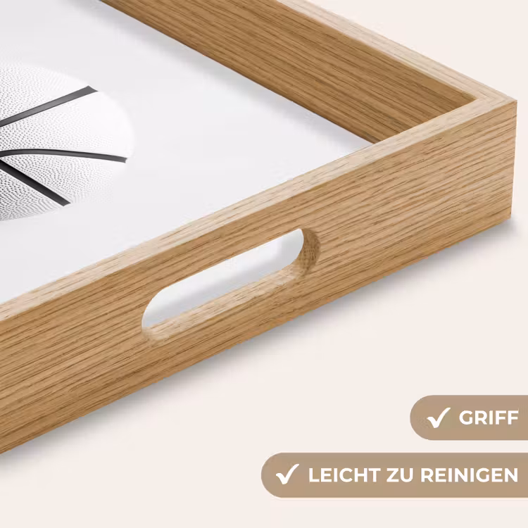 Tablett - Basketball - Weiß - Schatten - Linien — 8