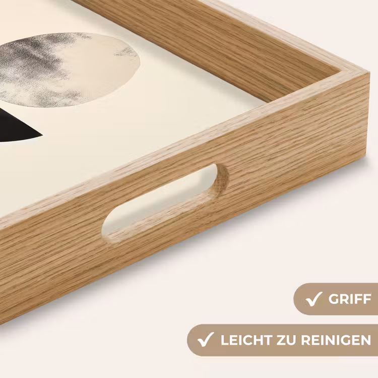 Tablett - Beige - Japandi - Wabi sabi — 8