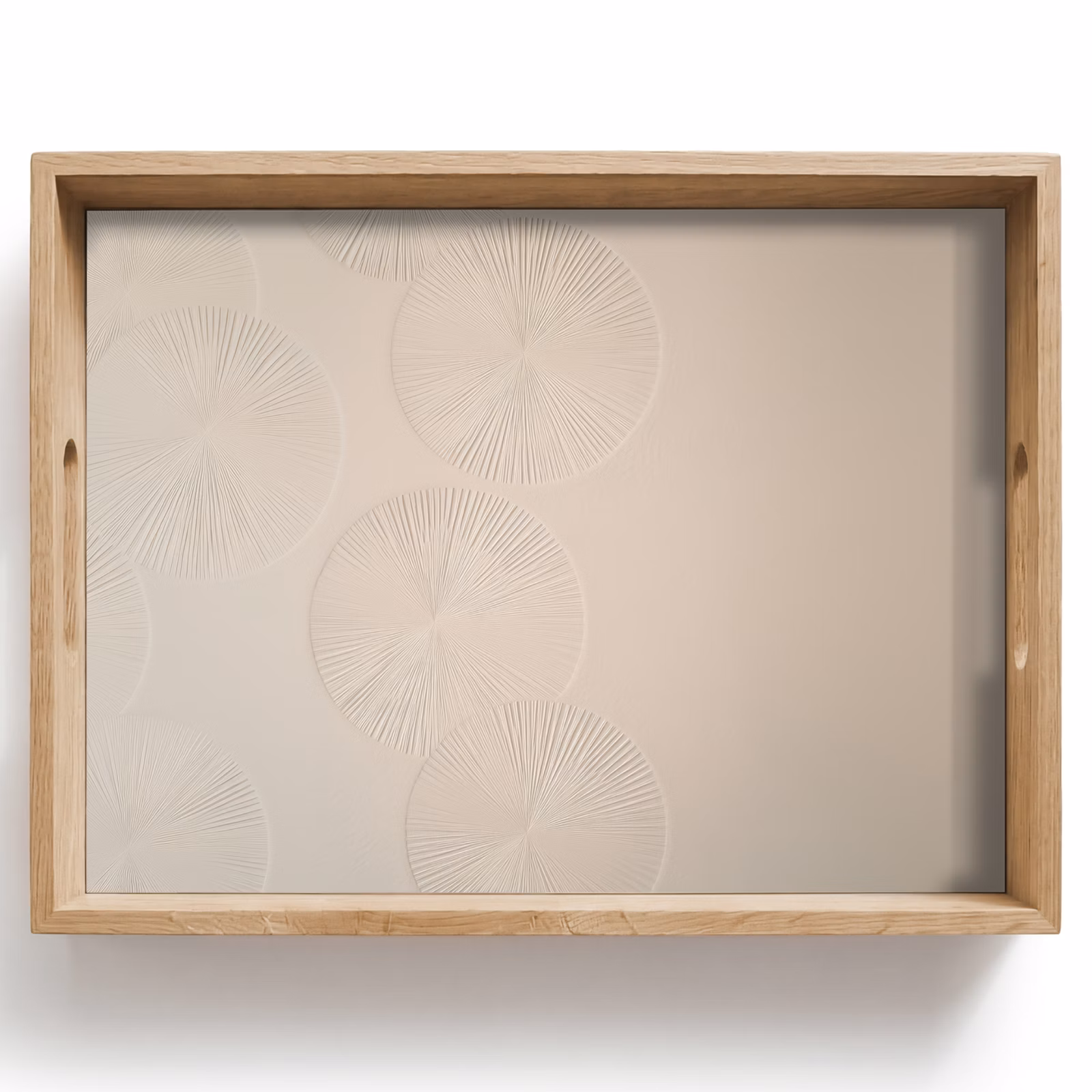Tablett - Japandi - Beige - Modern — 1