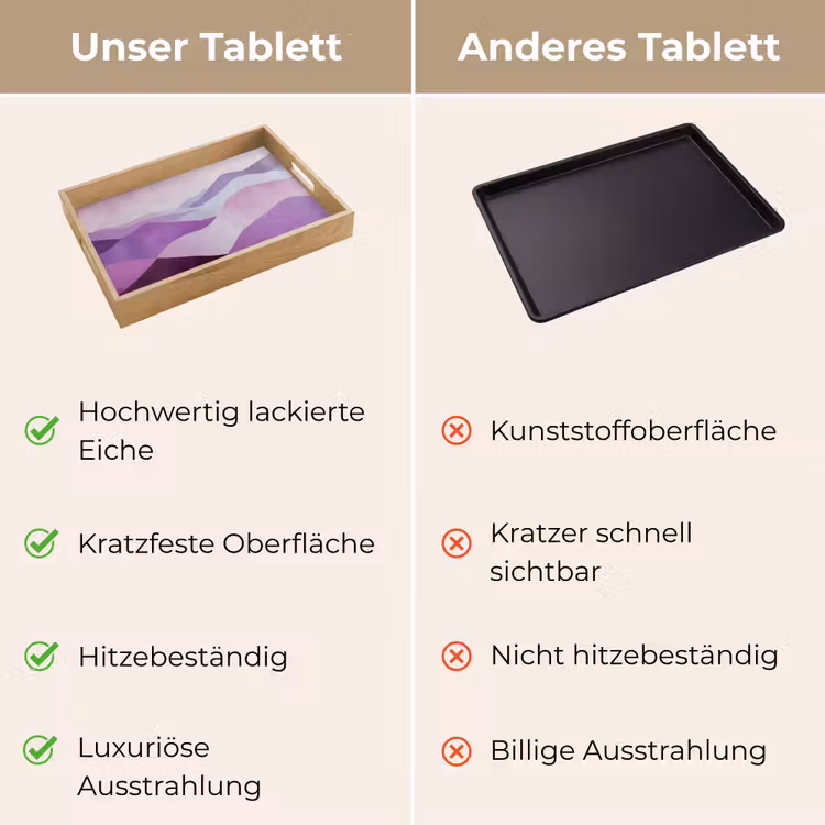 Tablett - Abstrakt - Hügel - Landschaft - Lila — 9