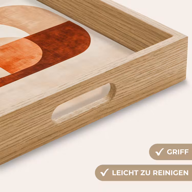 Tablett - Illustration - Abstrakt - Formen - Rot — 8