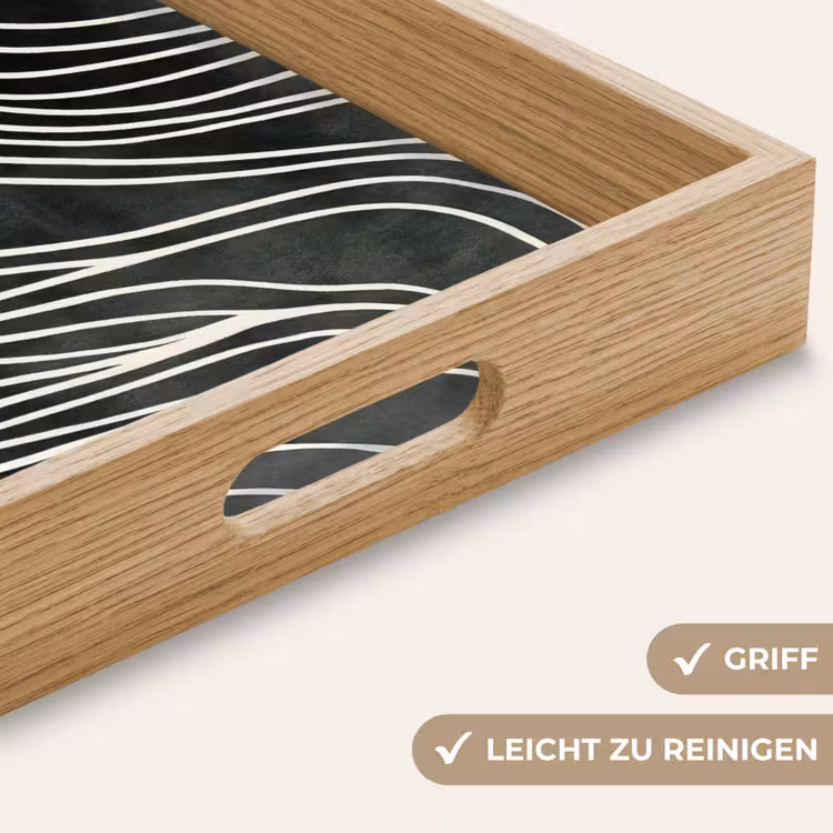 Tablett - Linien - Muster - Abstrakt - Weiß — 8