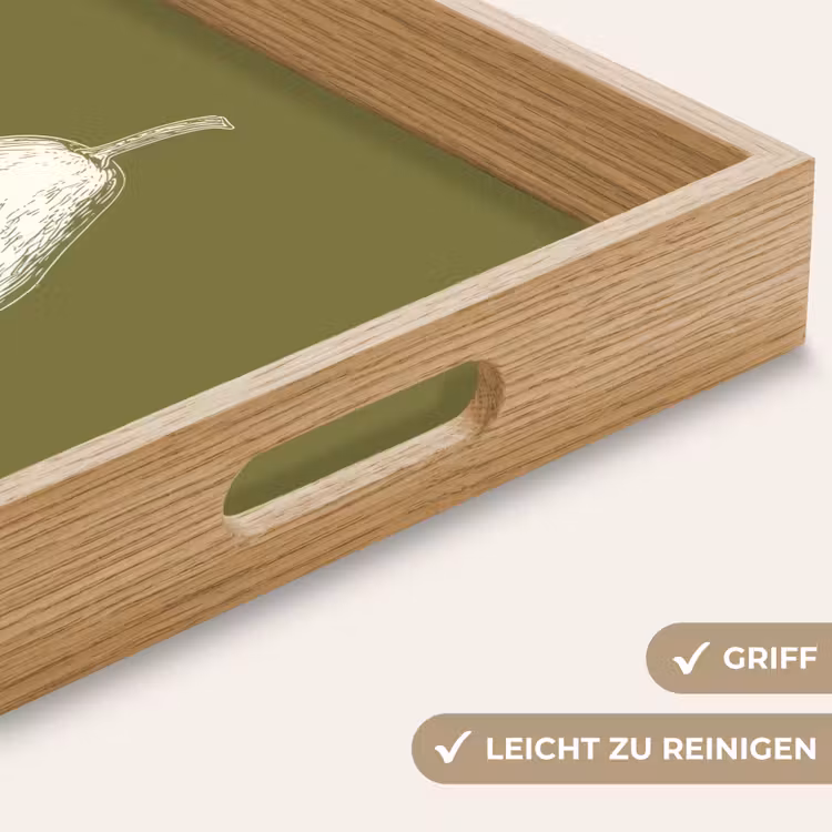 Tablett - Avocado - Minimalistisch - Illustration - Grün — 8