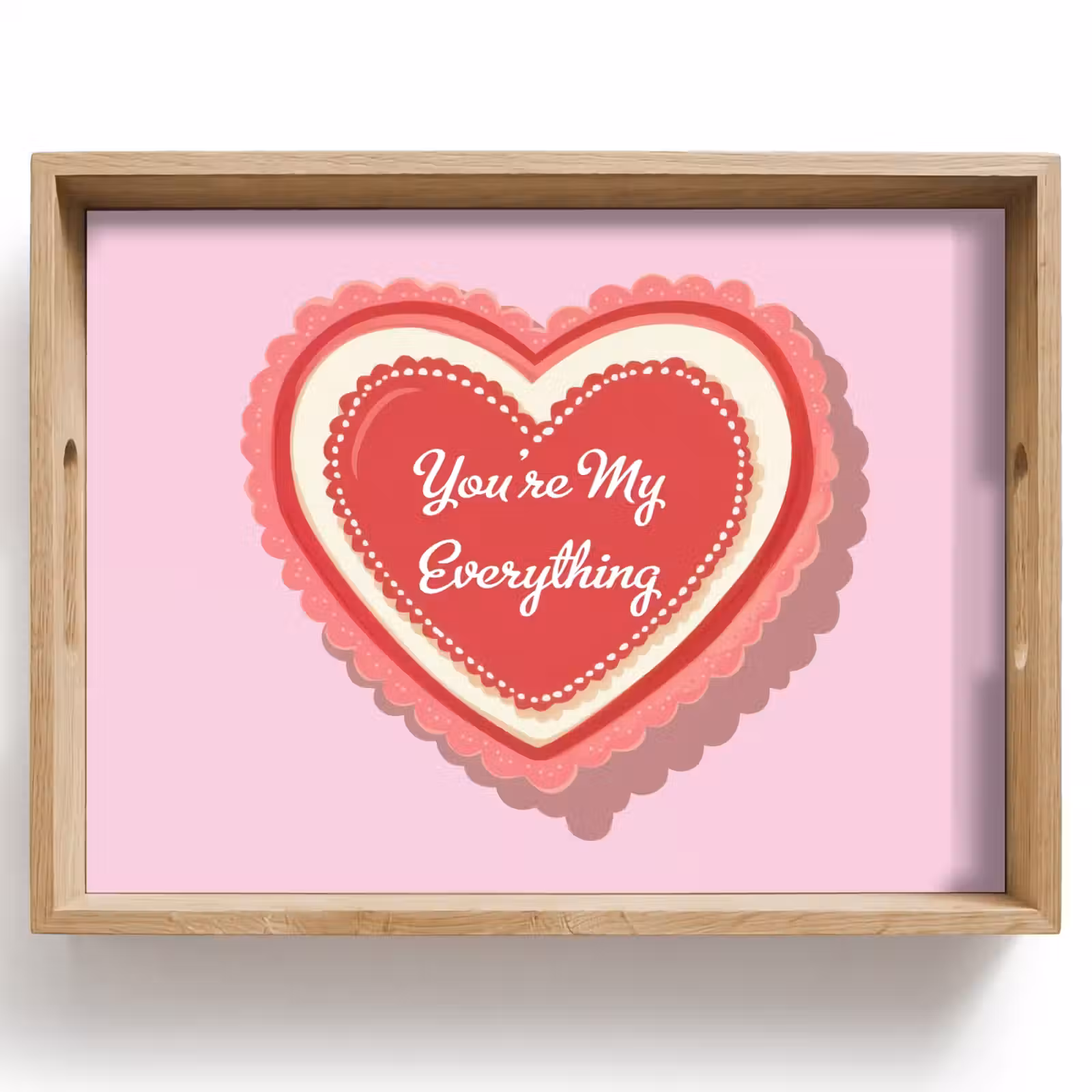 Tablett - Liebe - Herz - Valentinstag — 1