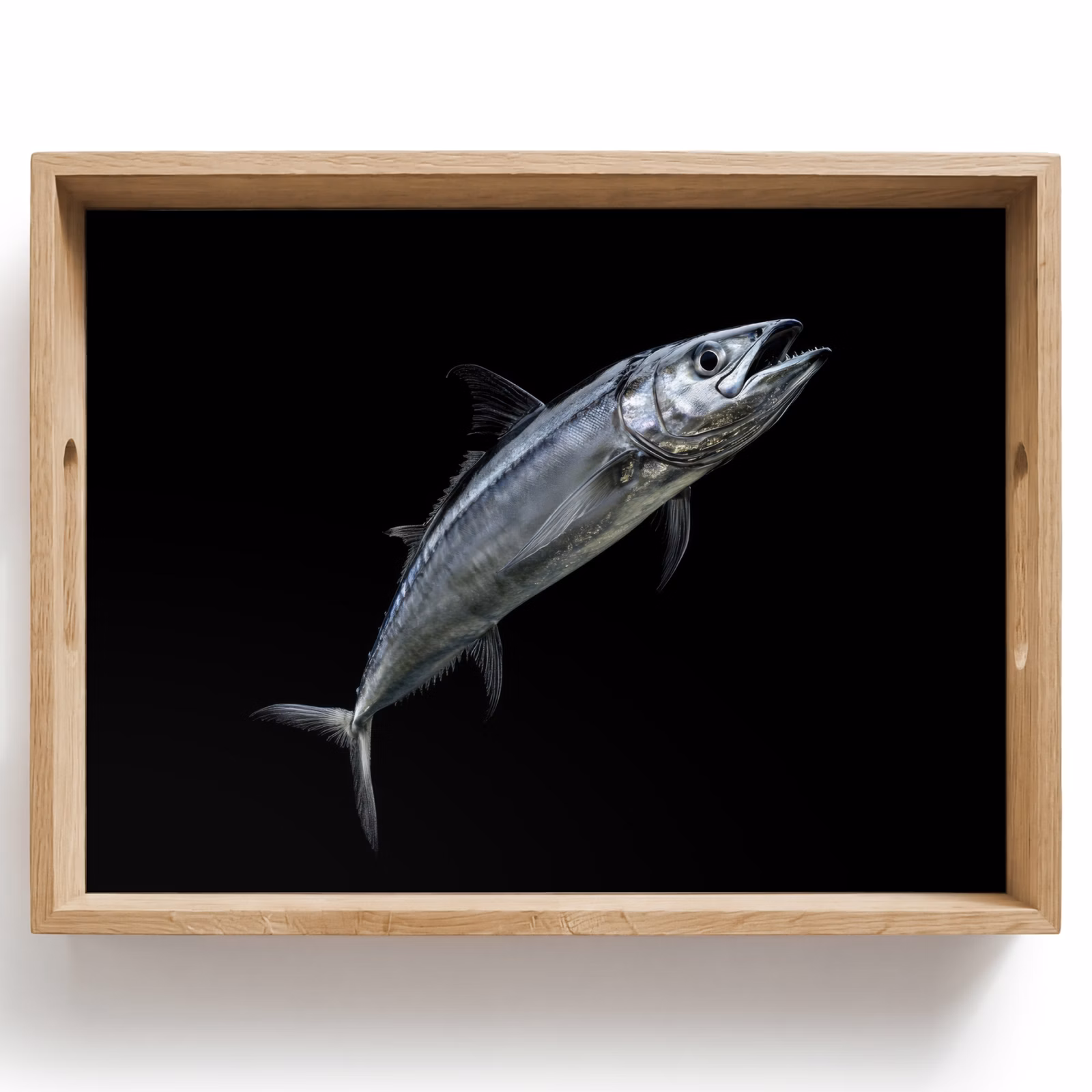 Tablett - Makrele - Fisch - Schwarz — 1