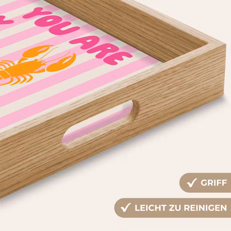 Tablett - Hummer - Liebe - Valentinstag — 8