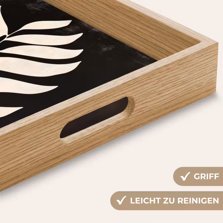 Tablett - Klinge - Weiß - Minimalistisch — 8