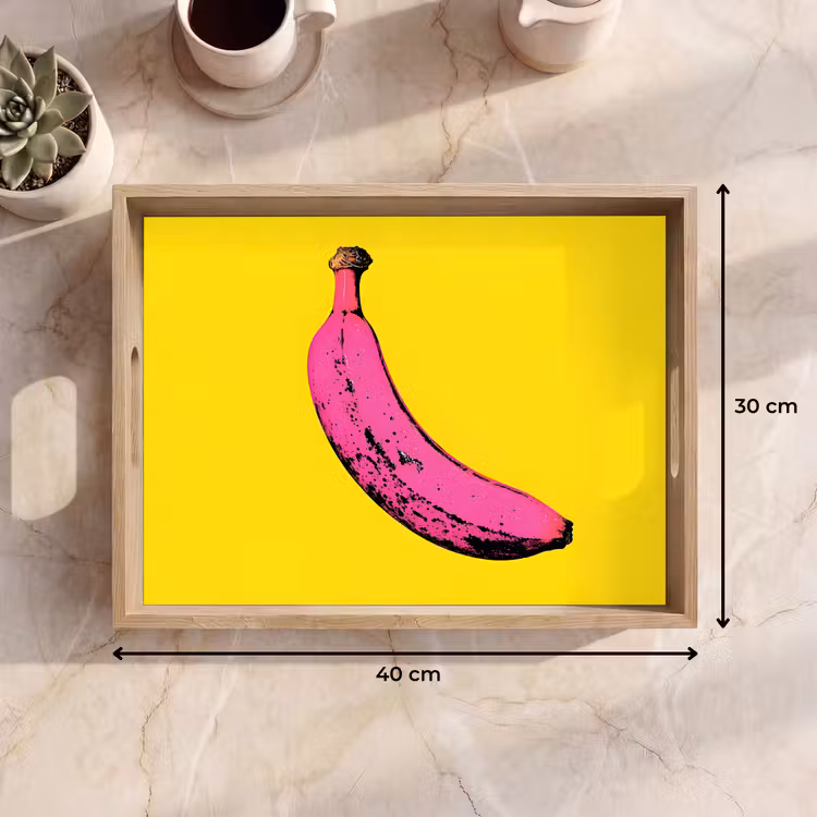 Tablett - Banane - Grafik - Gelb — 7