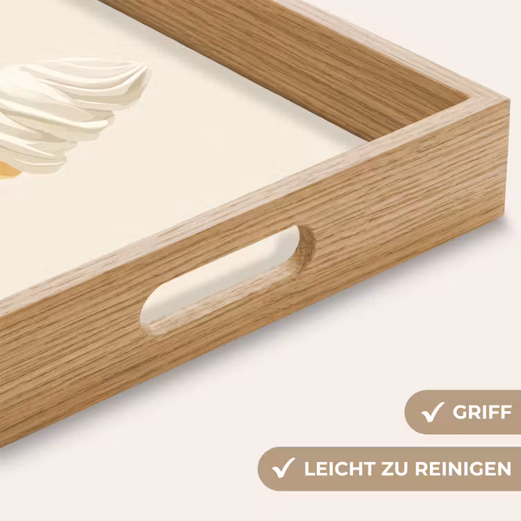 Tablett - Eiswaffel - Weiß — 8