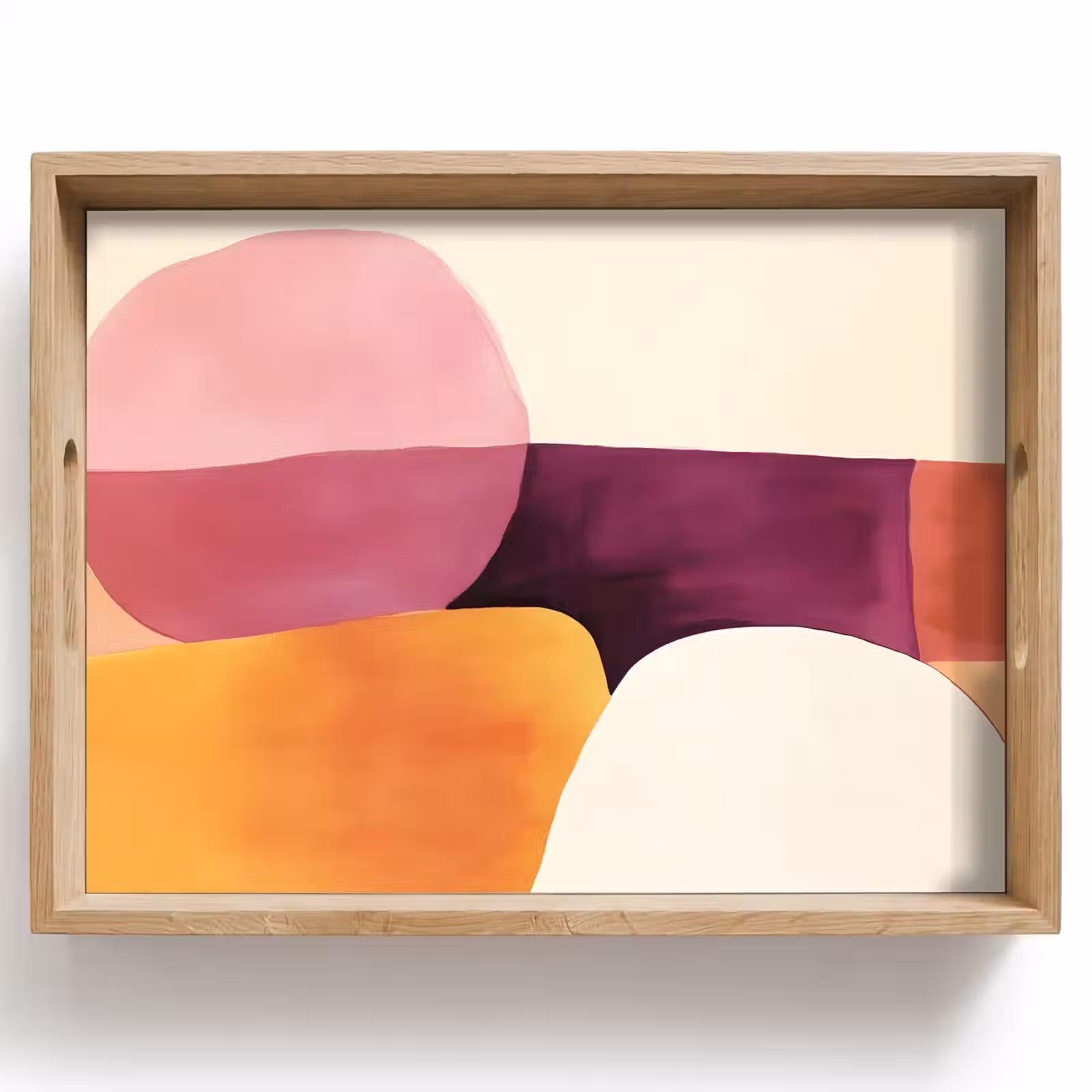 Tablett - Formen - Abstrakt - Farbenfroh — 1