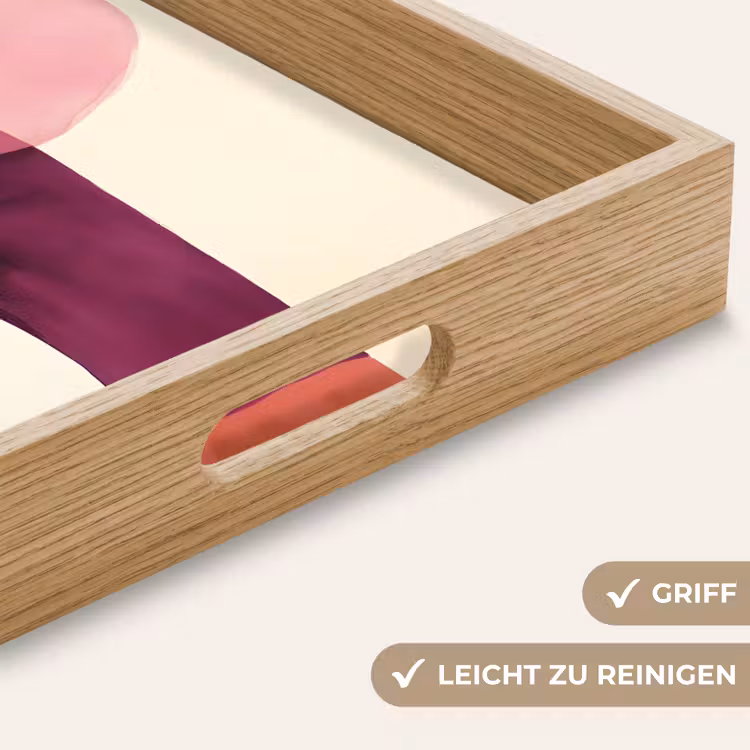 Tablett - Formen - Abstrakt - Farbenfroh — 8