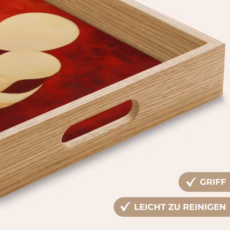 Tablett - Abstrakt - Mutter - Kind - Rot — 8