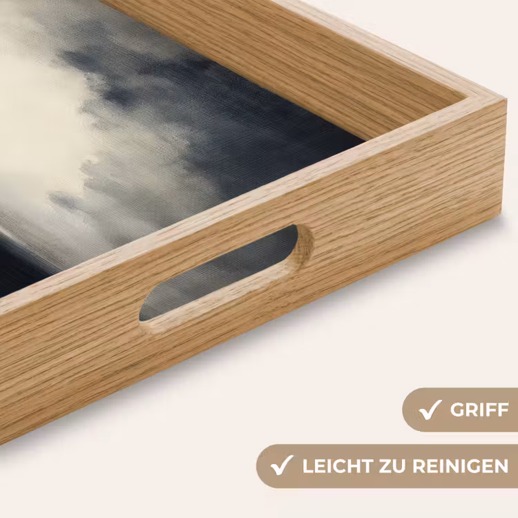 Tablett - Meer - Felsen - Sturm — 8