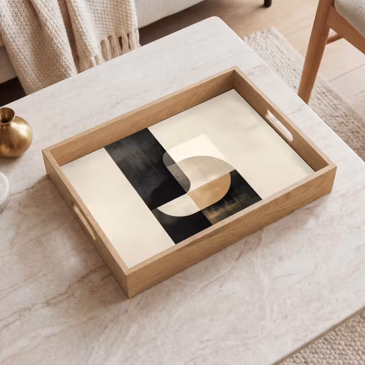 Tablett - Modern - Quadratisch - Formen — 2