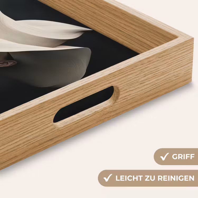 Tablett - Frau - gewellt - Hut — 8