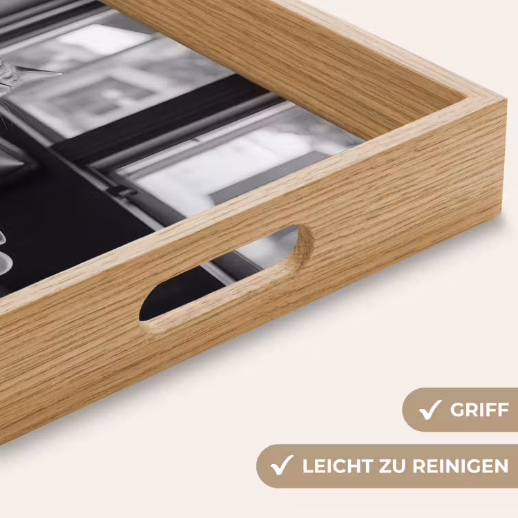 Tablett - Katze - Kaffee - Brot - Schwarz — 8
