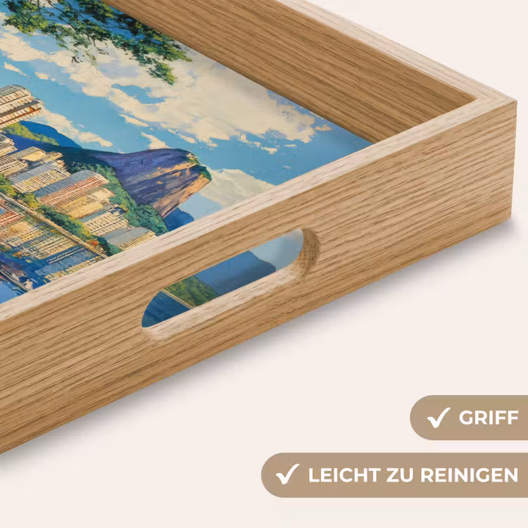 Tablett - Berg - Skyline - Strand - Wasser — 8