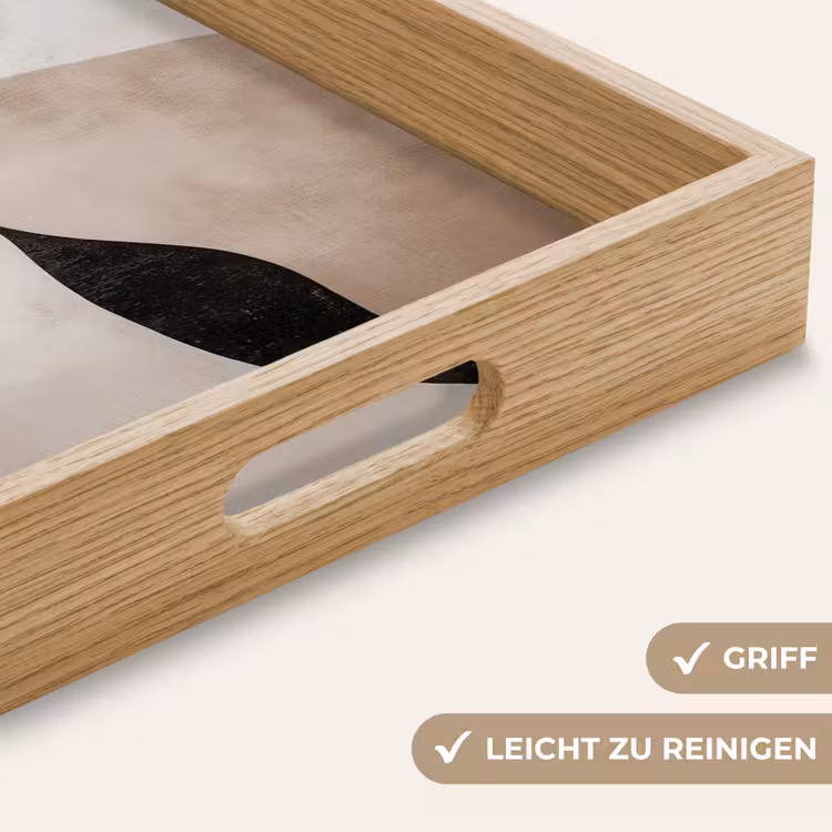 Tablett - Konturlinien - Abstrakte Landschaft — 8