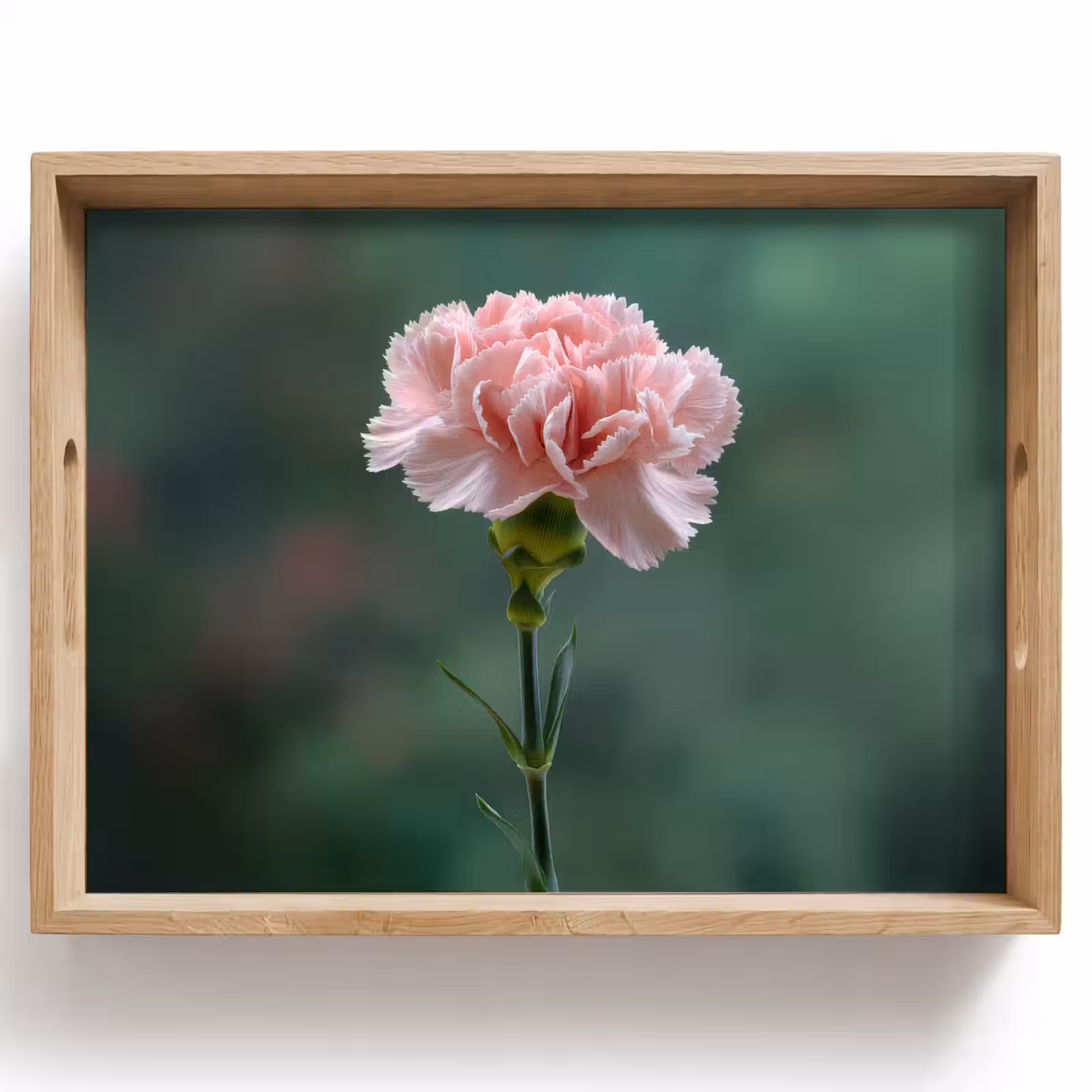 Tablett - Nelke - Rosa - Blütenblätter — 1