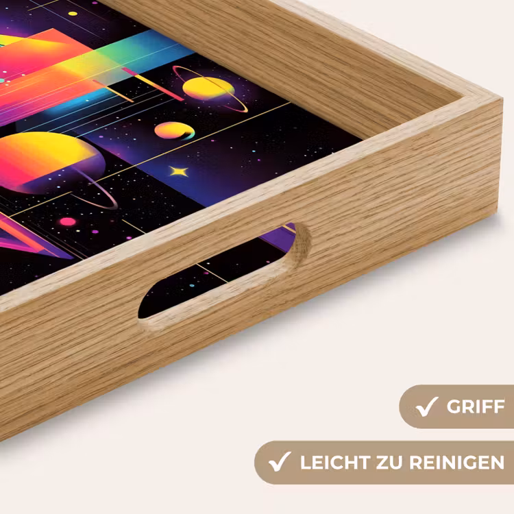 Tablett - Abstrakt - Formen - Bunt - Linien — 8