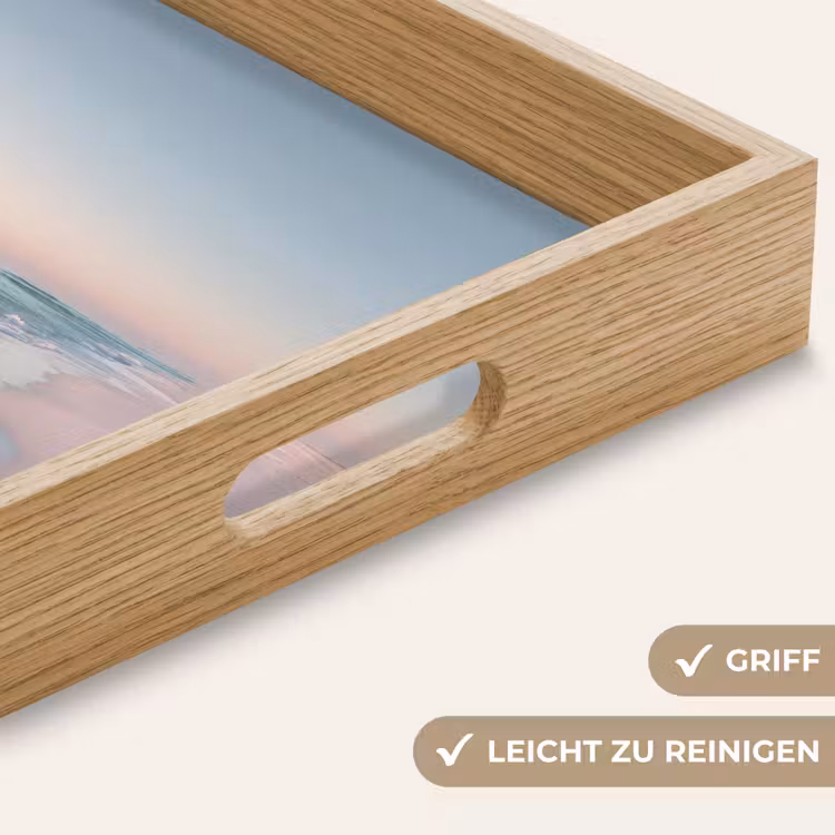 Tablett - Küstenlinie - Pastell - Wasser — 8