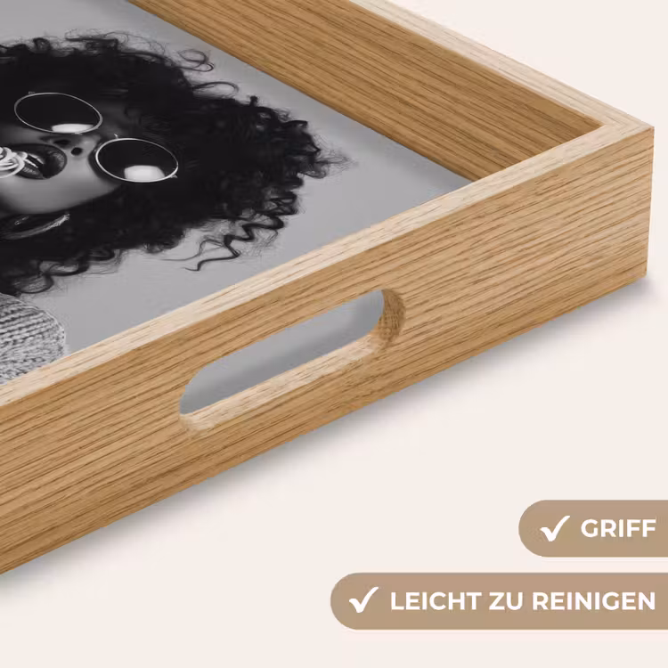 Tablett - Frau - Nudeln - Schwarz - Weiß — 8