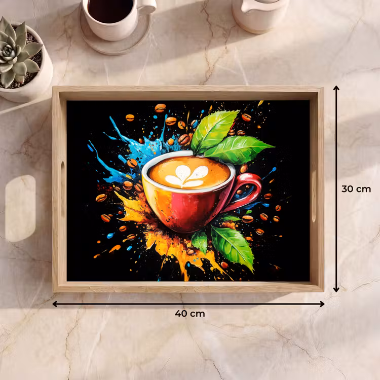 Tablett - Kaffee - Graffiti - Trinken - Abstrakt — 7