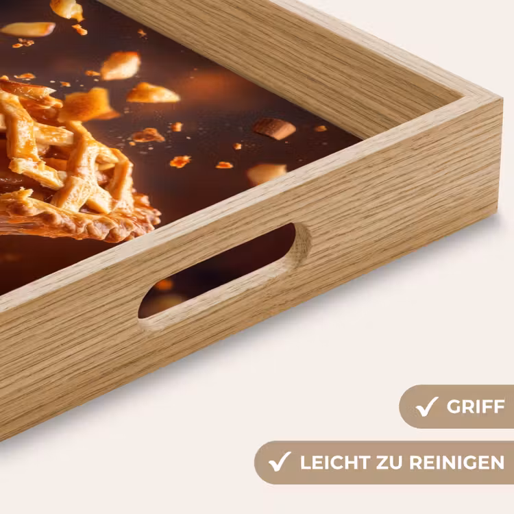 Tablett - Apfel - Kuchen - Heiß - Essen — 8