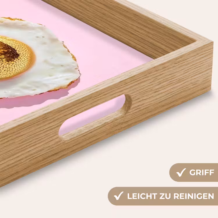Tablett - Ei - Disco - Frühstück - Glitzer — 8