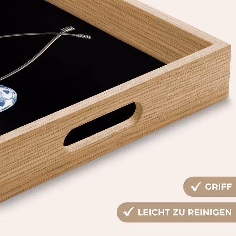 Tablett - Kirschen - Delfter Blau - Obst — 8