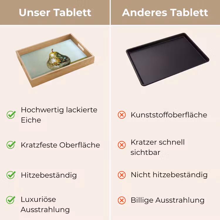 Tablett - Obst - Disco - Kunst - Glitzer — 9