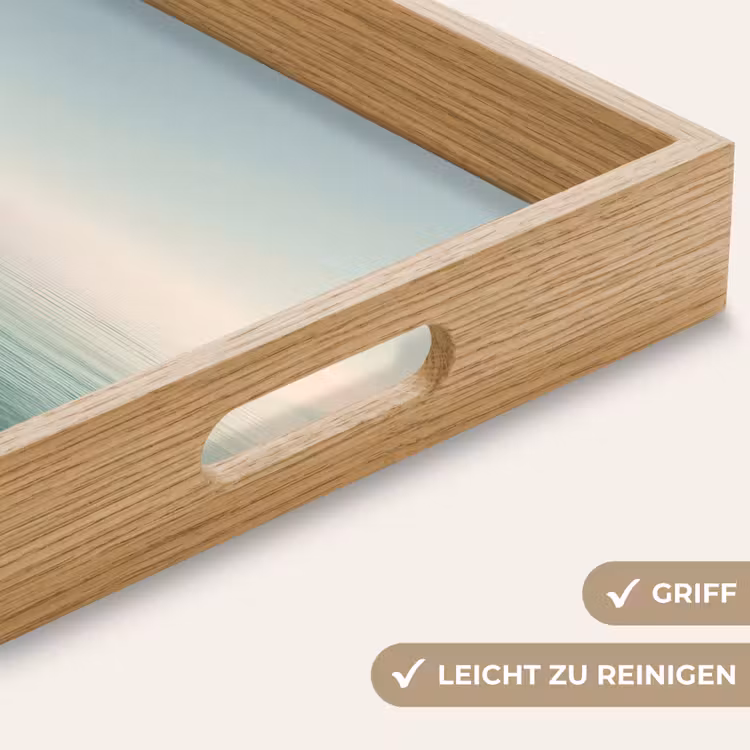 Tablett - Meer - Horizont - Blau - Nebel — 8