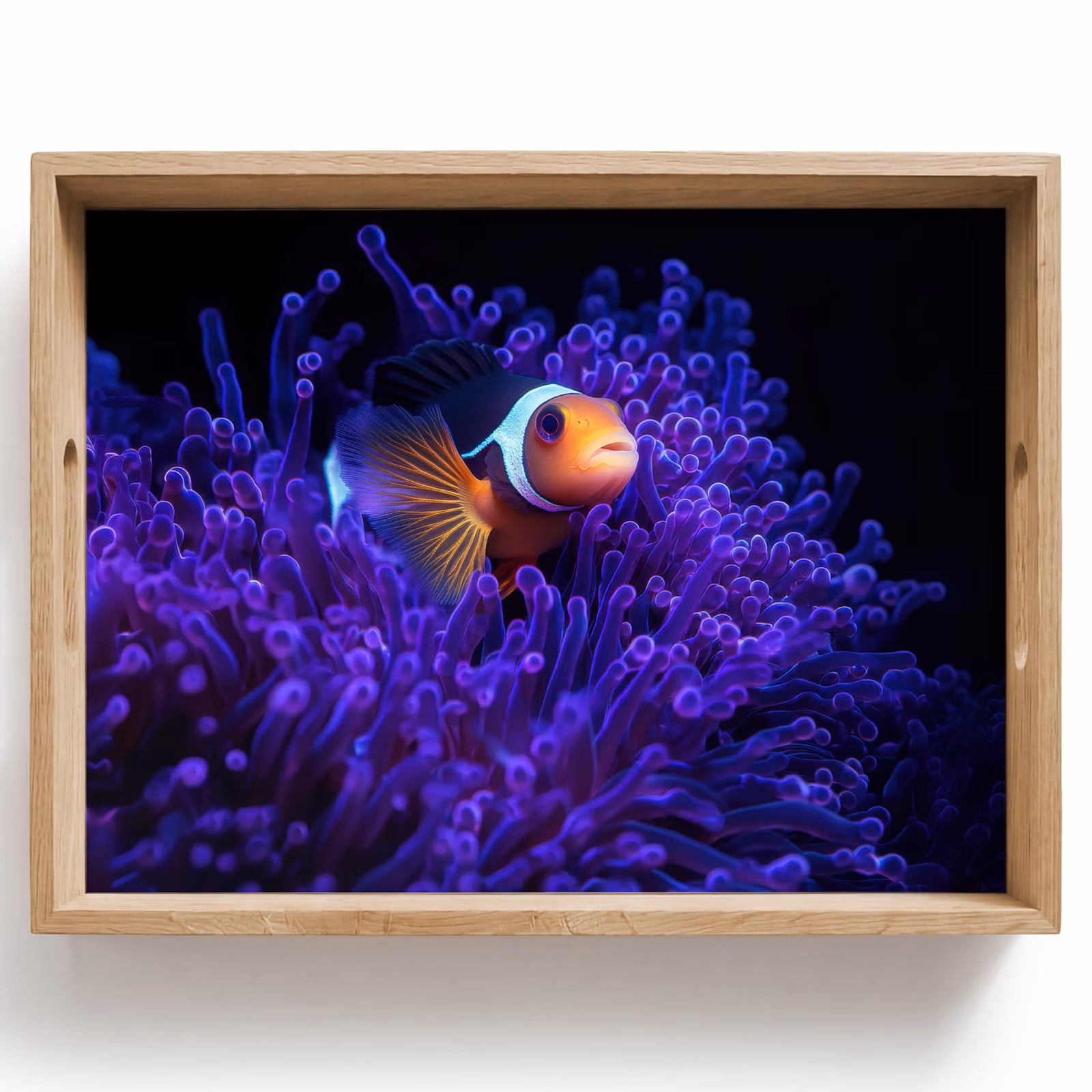 Tablett - Koralle - Fisch - Orange - Meer — 1
