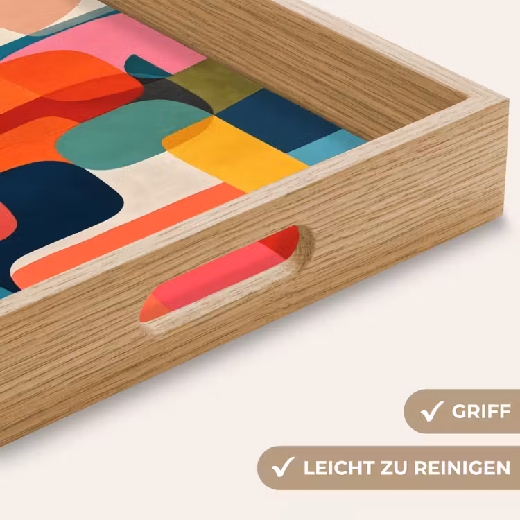 Tablett - Formen - Bunt - Abstrakt - Flugzeuge — 8
